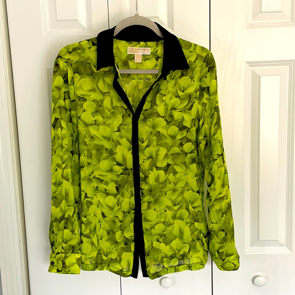 Michael floral blouse.
